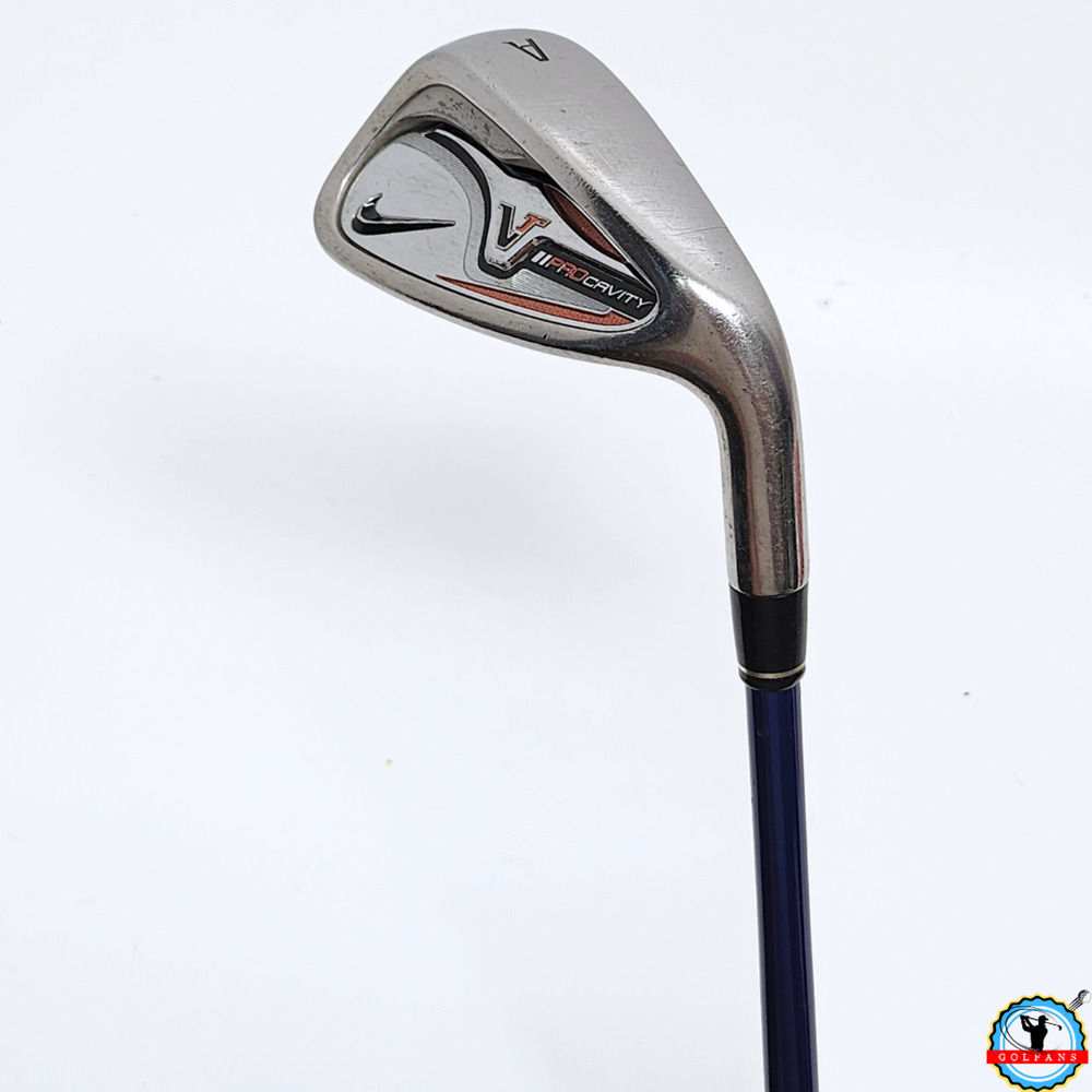 Nike V Pro Cavity Approach Wedge / Iron - Silver with Blue Nike Project X shaft